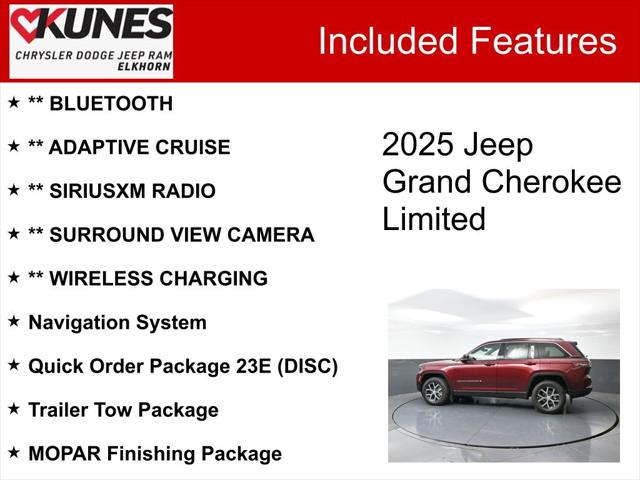 2025 Jeep Grand Cherokee GRAND CHEROKEE LIMITED 4X4