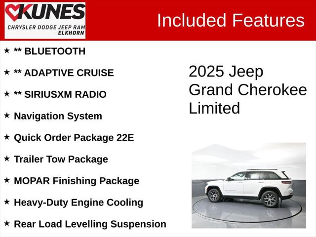 2025 Jeep Grand Cherokee GRAND CHEROKEE LIMITED 4X4 2025 Jeep Grand Cherokee GRAND CHEROKEE LIMITED 4X4