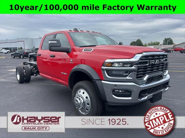 2026 RAM Ram 5500 Chassis Cab RAM 5500 BIG HORN CHASSIS CREW CAB 4X4 84 CA