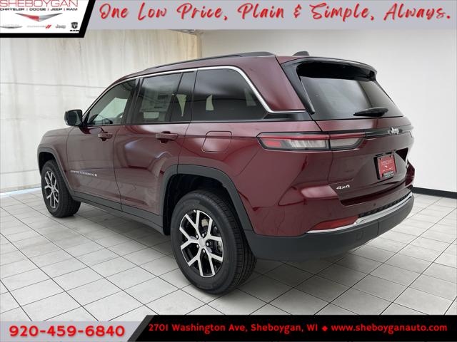 2025 Jeep Grand Cherokee GRAND CHEROKEE LIMITED 4X4 2025 Jeep Grand Cherokee GRAND CHEROKEE LIMITED 4X4