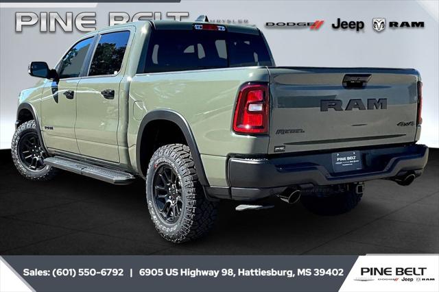 2026 RAM Ram 1500 RAM 1500 REBEL CREW CAB 4X4 57 BOX