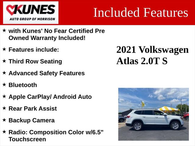 2021 Volkswagen Atlas 2.0T S 2021 Volkswagen Atlas 2.0T S