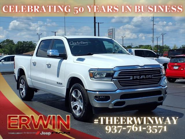 2021 RAM 1500 Laramie Crew Cab 4x4 57 Box 2021 RAM 1500 Laramie Crew Cab 4x4 57 Box