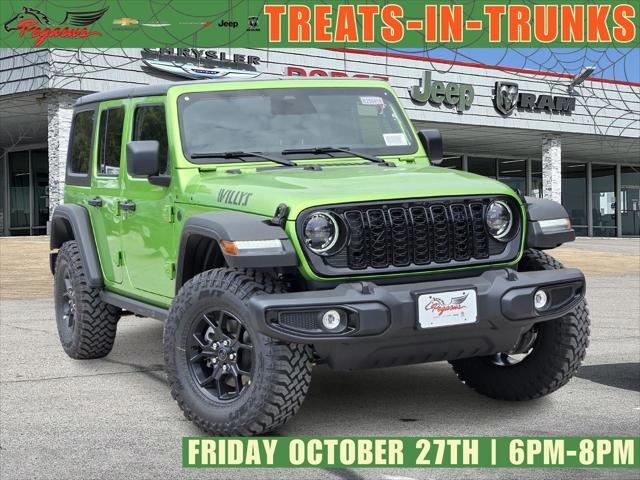 2025 Jeep Wrangler WRANGLER 4-DOOR WILLYS 2025 Jeep Wrangler WRANGLER 4-DOOR WILLYS
