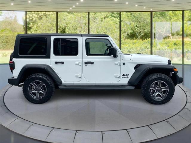2020 Jeep Wrangler Unlimited Black and Tan 4X4