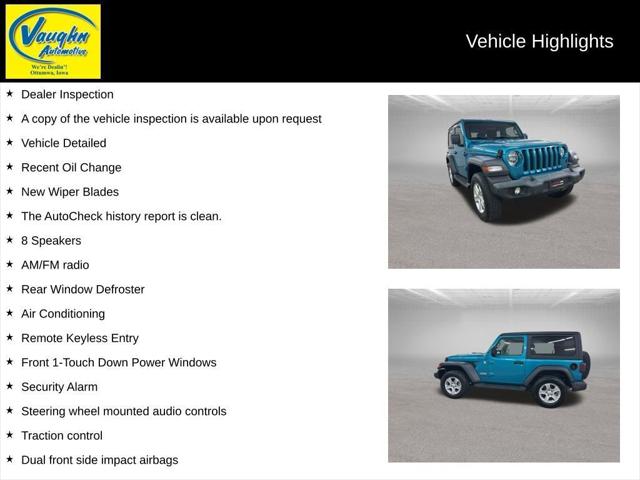 2020 Jeep Wrangler Sport S 4X4 2020 Jeep Wrangler Sport S 4X4