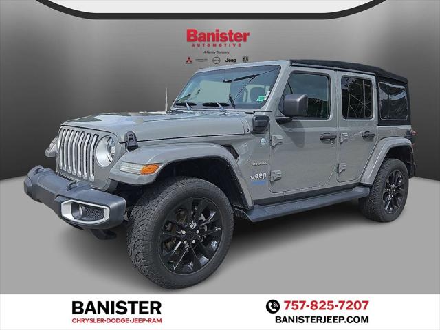 2021 Jeep Wrangler 4xe Unlimited Sahara 4x4 2021 Jeep Wrangler 4xe Unlimited Sahara 4x4