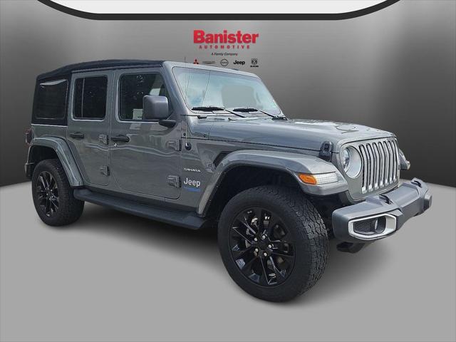 2021 Jeep Wrangler 4xe Unlimited Sahara 4x4 2021 Jeep Wrangler 4xe Unlimited Sahara 4x4