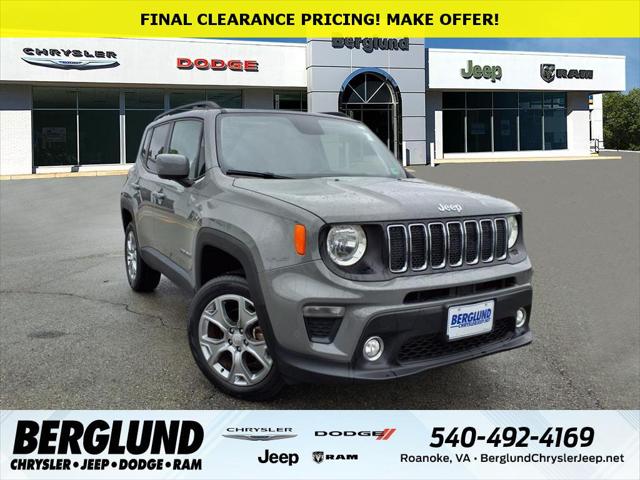 2019 Jeep Renegade Latitude 4x4