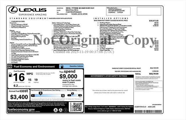 2023 Lexus GX 460 Premium