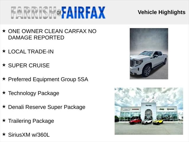 2023 GMC Sierra 1500 4WD Crew Cab Short Box Denali