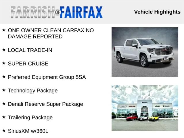 2023 GMC Sierra 1500 4WD Crew Cab Short Box Denali