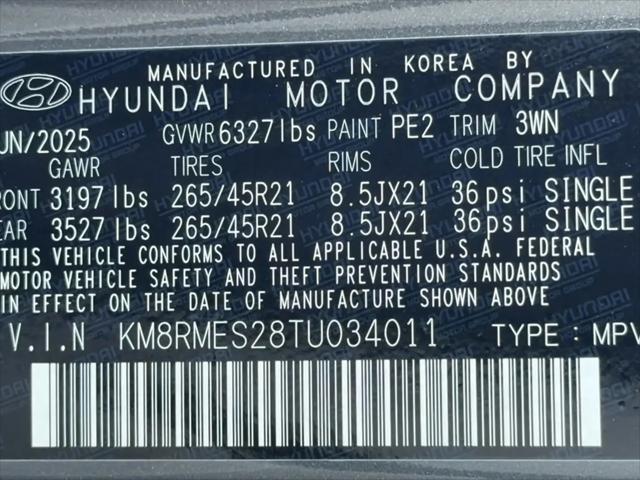 2026 Hyundai Palisade Calligraphy