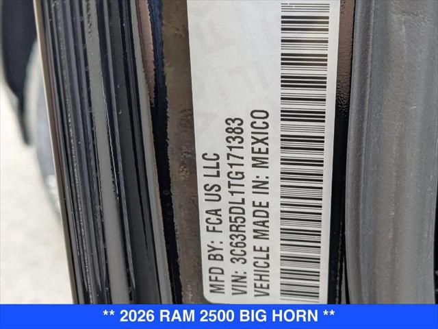 2026 Ram 2500 Big Horn