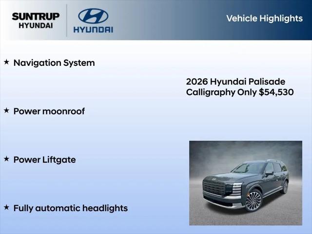 2026 Hyundai Palisade Calligraphy