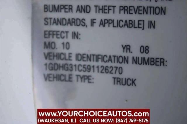 2009 GMC Savana Cutaway Work Van