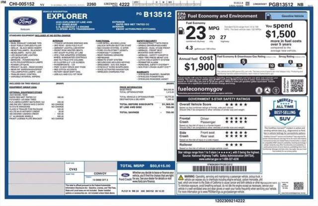 2023 Ford Explorer ST-Line