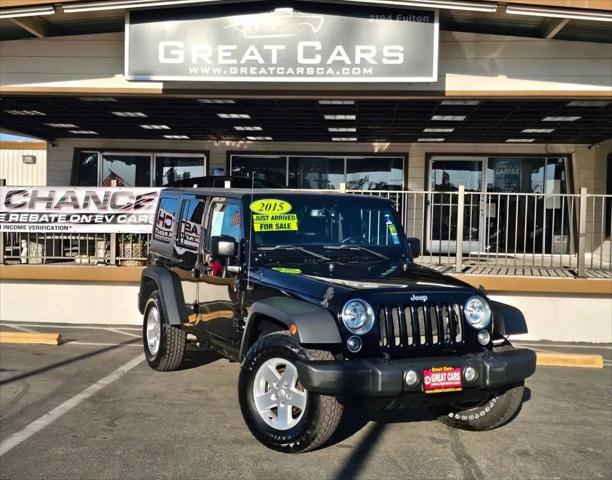 2015 Jeep Wrangler Unlimited Sport for sale in Sacramento, CA