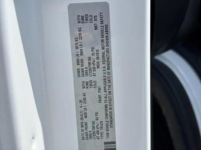 2025 Ram ProMaster Cargo Van Tradesman Low Roof 118" WB w/Pass Seat