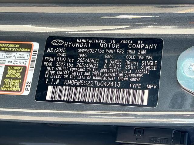 2026 Hyundai Palisade Calligraphy
