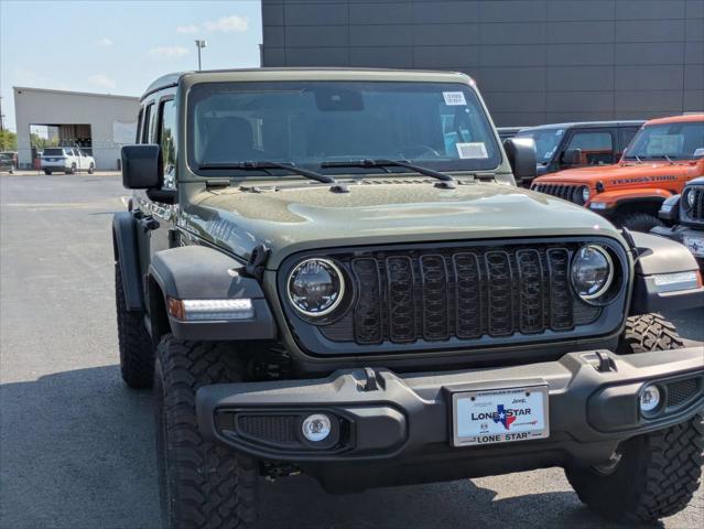 2025 Jeep Wrangler 4-Door Willys 4x4 for sale in San Antonio, TX