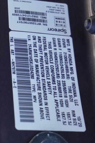 2020 Honda CR-V 2WD EX