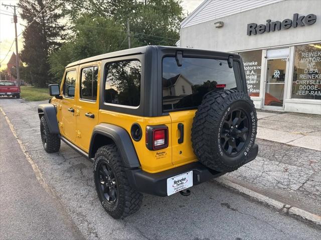 2020 Jeep Wrangler Unlimited Willys 4X4 2020 Jeep Wrangler Unlimited Willys 4X4