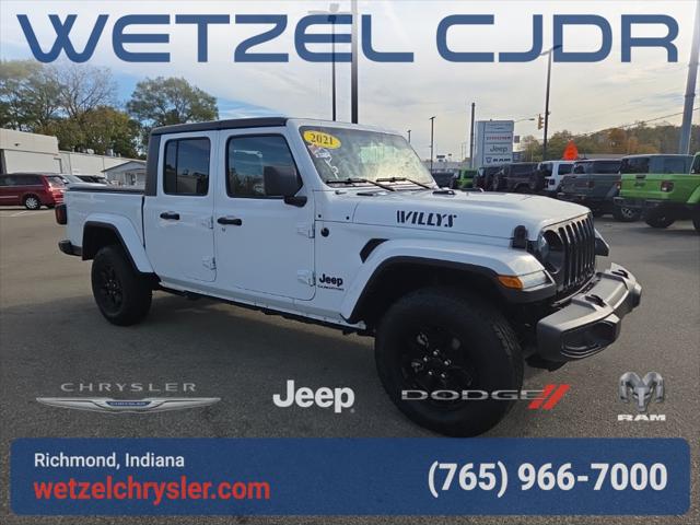 2021 Jeep Gladiator Willys 4x4 2021 Jeep Gladiator Willys 4x4