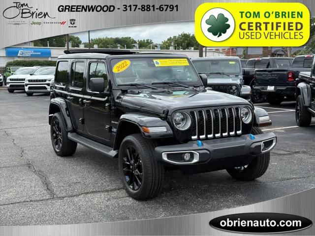 2022 Jeep Wrangler 4xe Unlimited Sahara 4x4