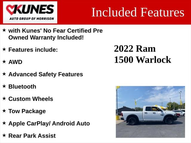 2022 RAM 1500 Classic Warlock Quad Cab 4x4 64 Box 2022 RAM 1500 Classic Warlock Quad Cab 4x4 64 Box