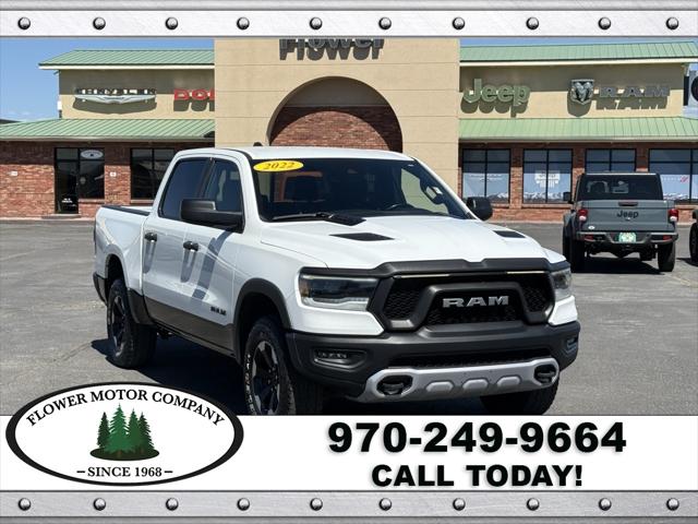 2022 RAM 1500 Rebel Crew Cab 4x4 57 Box 2022 RAM 1500 Rebel Crew Cab 4x4 57 Box