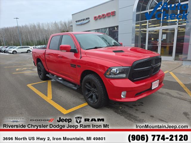 2017 RAM 1500 Night Crew Cab 4x4 57 Box