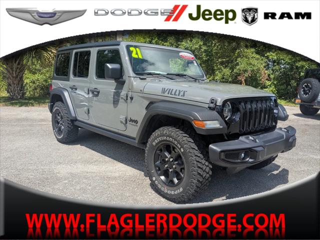 2021 Jeep Wrangler Unlimited Willys 4x4