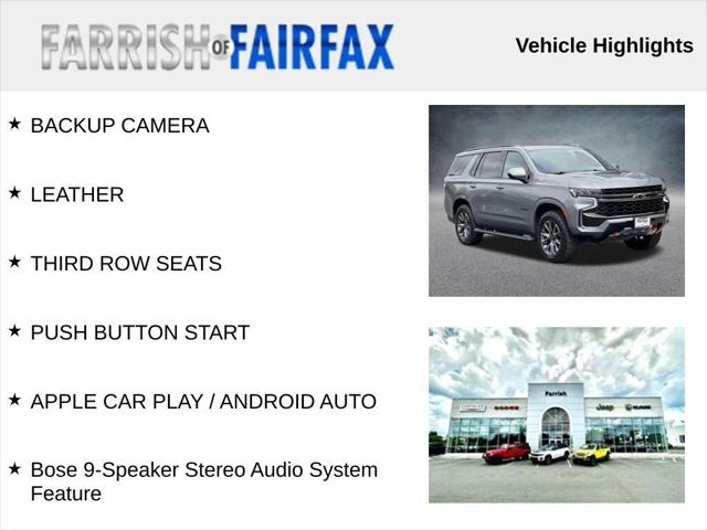 2021 Chevrolet Tahoe 4WD Z71 2021 Chevrolet Tahoe 4WD Z71