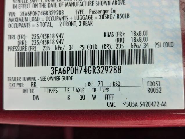 2016 Ford Fusion SE