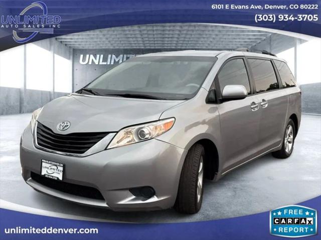2012 Toyota Sienna LE V6 8 Passenger
