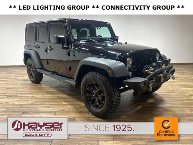 2017 Jeep Wrangler Unlimited Willy Wheeler 4x4 for sale in Sauk City, WI