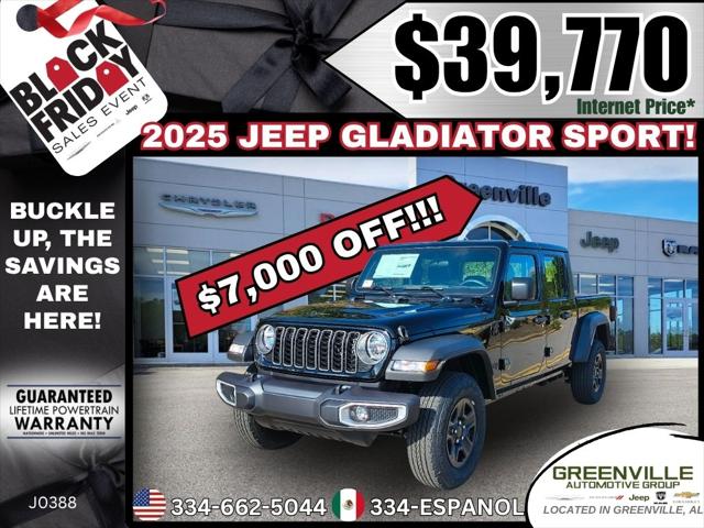 2025 Jeep Gladiator GLADIATOR SPORT 4X4