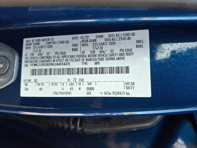 2022 Ford Escape SE