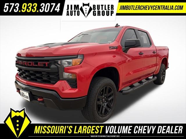 2024 Chevrolet Silverado 1500 4WD Crew Cab Short Bed Custom Trail Boss