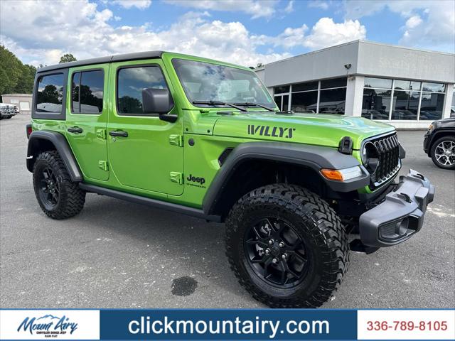 2025 Jeep Wrangler WRANGLER 4-DOOR WILLYS