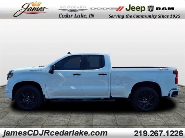 2025 Chevrolet Silverado 1500 4WD Double Cab Standard Bed Custom 2025 Chevrolet Silverado 1500 4WD Double Cab Standard Bed Custom
