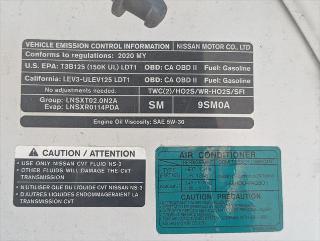 2020 Nissan NV200 Compact Cargo SV Xtronic CVT