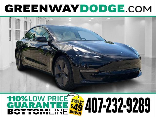 2022 Tesla Model 3 Rear-Wheel Drive 2022 Tesla Model 3 Rear-Wheel Drive
