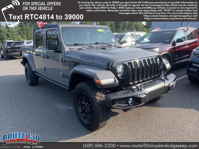 2021 Jeep Gladiator Willys 4x4 2021 Jeep Gladiator Willys 4x4