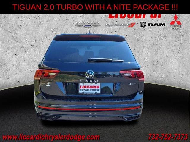 2024 Volkswagen Tiguan 2.0T SE R-Line Black