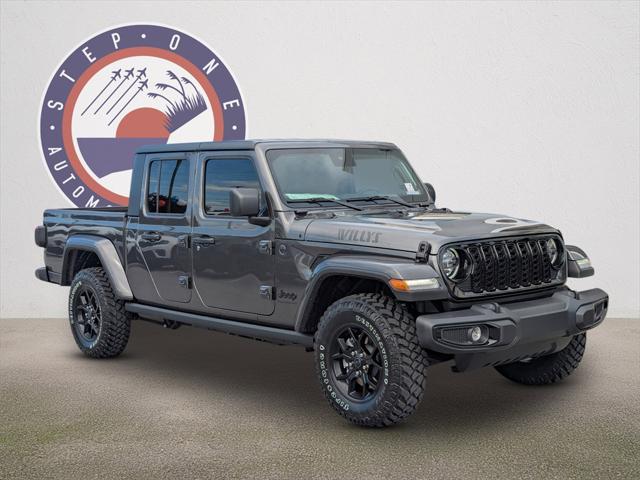 2025 Jeep Gladiator GLADIATOR WILLYS 4X4 2025 Jeep Gladiator GLADIATOR WILLYS 4X4