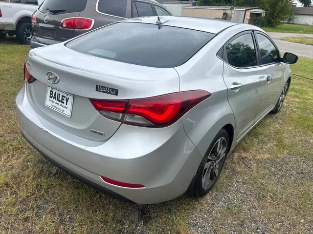 2015 Hyundai Elantra Limited 2015 Hyundai Elantra Limited