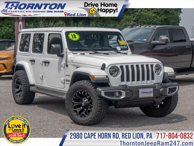 2018 Jeep Wrangler Unlimited Sahara 4x4