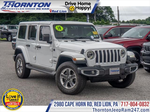 2018 Jeep Wrangler Unlimited Sahara 4x4